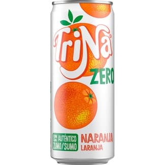 Zero naranja sin gas sin azúcar lata 33 cl -