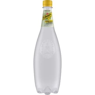 Tónica sabor limón 100% aromas naturales botella 1 l -