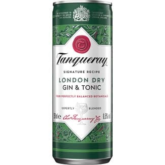 Gin & tonic London Dry lata 25 cl -