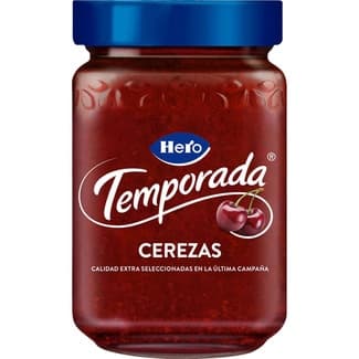 Mermelada de cerezas de temporada de España frasco 350 g -