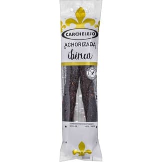 Morcilla achorizada ibérica ahumada sin gluten pieza 250 g -