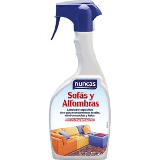 Detergente antiolor higienizante para sofás y alfombras pistola 500 ml -
