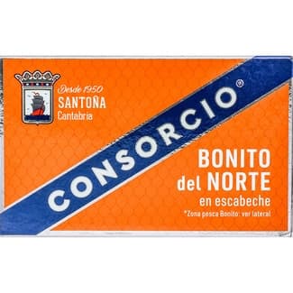 Bonito del norte en escabeche lata 80 g neto escurrido -