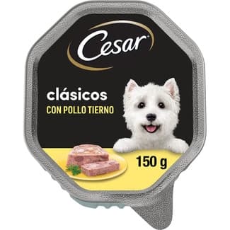 Clásicos comida húmeda para perros con pollo tarrina 150 g -