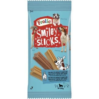Smile Sticks snack oral para perros de raza mediana 7 unidades paquete 175 g -