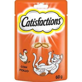 Snacks para gatos rellenos de pollo envase 60 g -