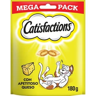 Snacks para gatos rellenos de queso envase 180 g -