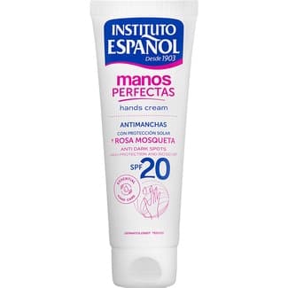 Crema de manos antimanchas Manos Perfectas con rosa mosqueta SPF-20 tubo 75 ml -