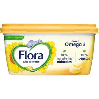 Margarina rica en omega 3 sin aceite de palma tarrina 400 g sin gluten sin lactosa -