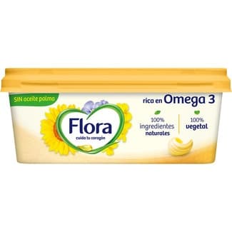Margarina original rica en omega 3 sin aceite de palma tarrina 225 g sin gluten sin lactosa -