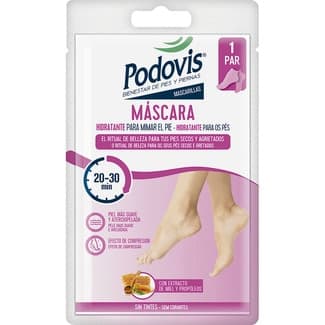 Mascarilla de pies hidratante efecto compresión con extracto de miel y propóleos blister 1 unidad -