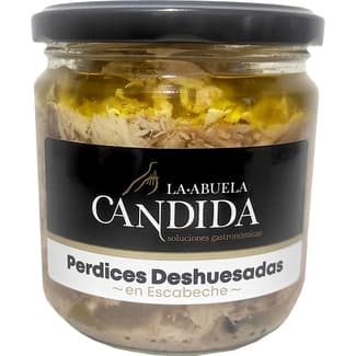 Perdices deshuesadas en escabeche frasco 300 g -