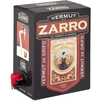 Vermut rojo de grifo de Madrid caja 3 l -