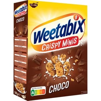 Crispi Minis cereales de desayuno con chocolate paquete 500 g -