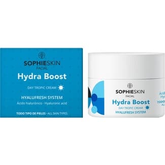 Hydra Boost crema de día Hyalufresh System con ácido hialurónico tarro 50 ml para todo tipo de pieles -
