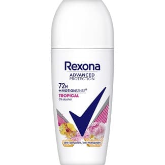 Advanced Protection desodorante roll-on + Motionsense Tropical 72h Unisex envase 50 ml 0% alcohol -