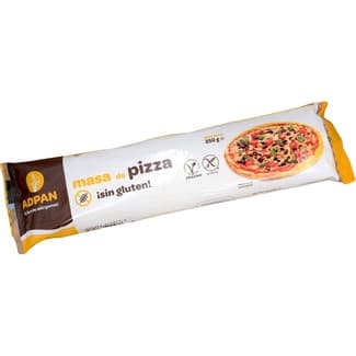 Masa para pizza sin gluten y vegana envase 250 g -
