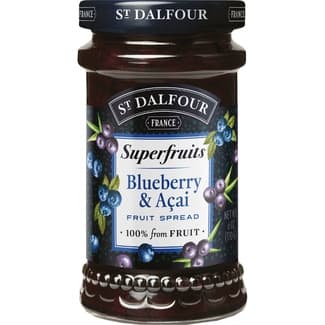 Superfruits mermelada de arándanos y açai frasco 170 g -