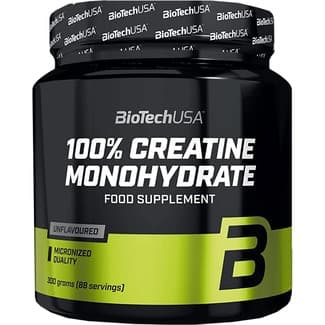 100% creatina monohidrato micronizada en polvo sin sabor bote 300 g -