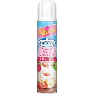 Nata montada ligera spray 250 ml -