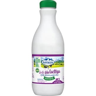Leche desnatada sin lactosa botella 1,5 l -