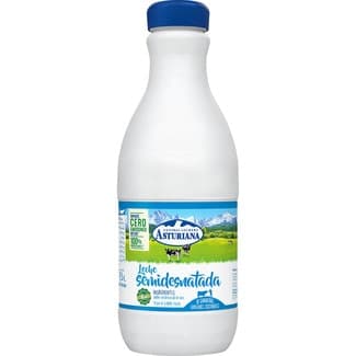 Leche semidesnatada botella 1,5 l -