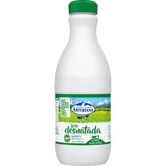 Leche desnatada botella 1,5 l -