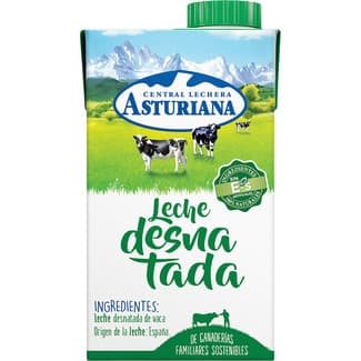 Leche desnatada brik 500 ml -