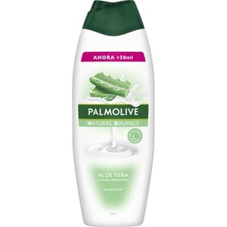 Gel de baño en crema Natur Balance Aloe Vera cuidado Hidratante botella 550 ml + 50 ml gratis -