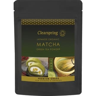 Té verde en polvo matcha para beber y repostería ecológico estuche 40 g -