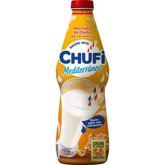 Horchara de chufa Mediterráneo DOP Chufa de Valencia Sin Lactosa Sin Gluten botella 1 l -