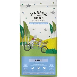Pienso para perros cachorros con pato, pollo y pavo bolsa 1,5 kg -