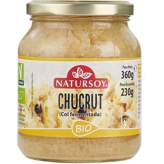 Chucrut ecológico frasco 360 g -