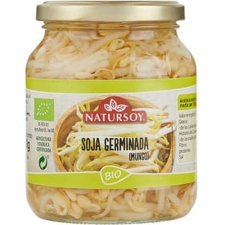 Soja germinada ecológica frasco 330 g -