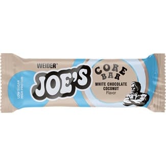 Joe's Core barrita de proteínas sabor chocolate blanco con coco envase 45 g -