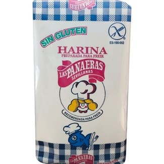 Harina preparada para freír sin gluten bolsa 1 kg -
