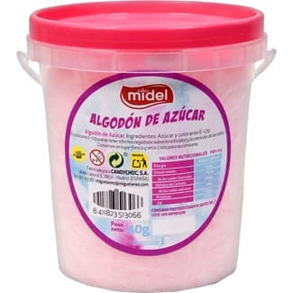 Algodón de azúcar sin gluten bote 40 g -