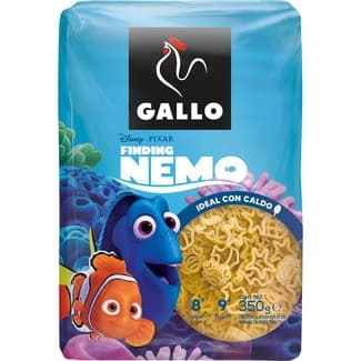 Pasta Nemo Disney ideal con caldo bolsa 350 g -