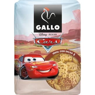 Pasta Cars Disney ideal con salsa bolsa 300 g -