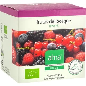 Infusión de frutas de bosque ecológica estuche 15 bolsitas biodegradables -