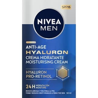 Crema hidratante antiedad Active Age Hyaluron dosificador 50 ml -