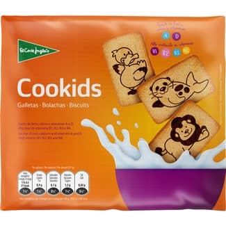 Cookids galletas de desayuno paquete 600 g -