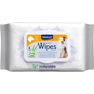 Wipes toallitas higiénicas para perros con Aloe Vera envase 100 unidades -
