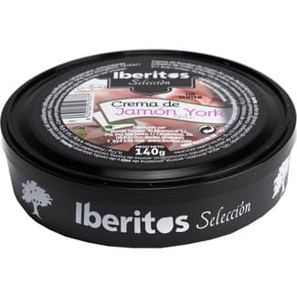 Crema de jamón de york envase 140 g -