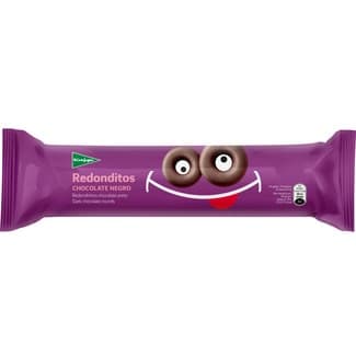 Redonditos roscos de galleta de chocolate negro paquete 128 g -