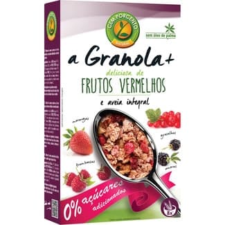 Granola de frutos rojos y avena integral 0% azúcares añadidos envase 350 g -