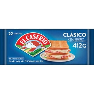 Queso fundido clásico en lonchas 22 unidades envase 412 g -