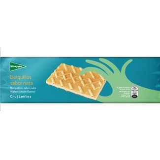 Galletas de barquillo rellenas de nata paquete 150 g -