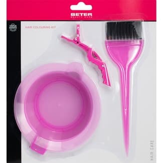 Kit para tinte de pelo envase 3 unidades -
