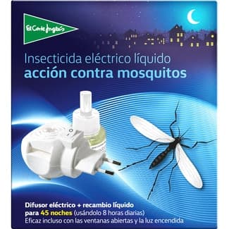 Insecticida volador eléctrico líquido antimosquitos envase 1 unidad aparato + recambio -